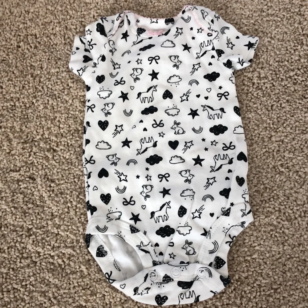Lot of 4 size 3mo. And 3-6mo. Carters, Gerber, Baby Starters, Gymboree